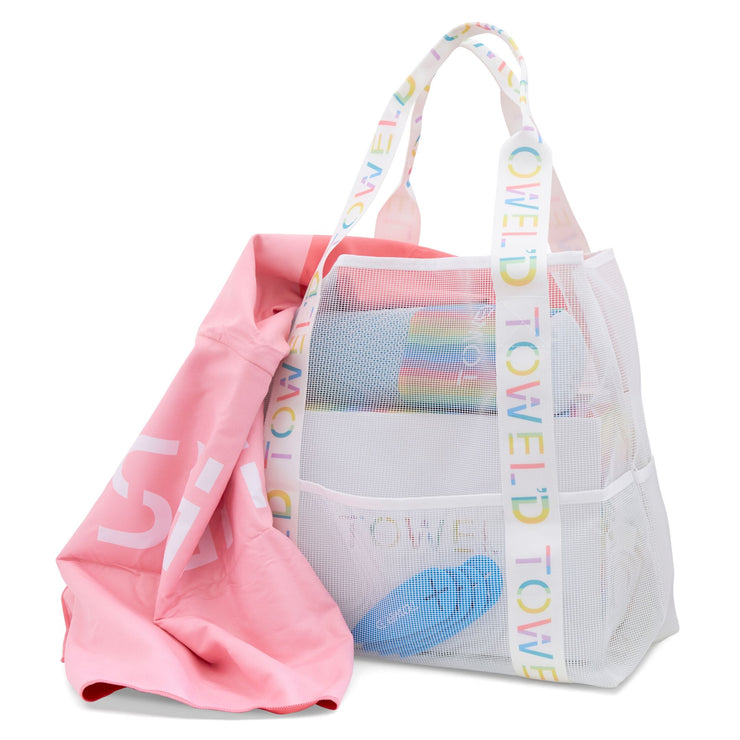 TOWEL'D BEACH TOTE