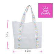 TOWEL'D BEACH TOTE